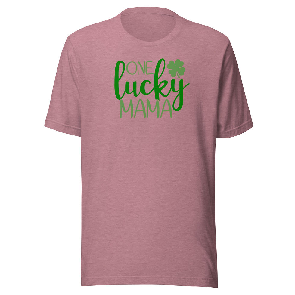 Thumbnail: One Lucky Mama Unisex T-Shirt