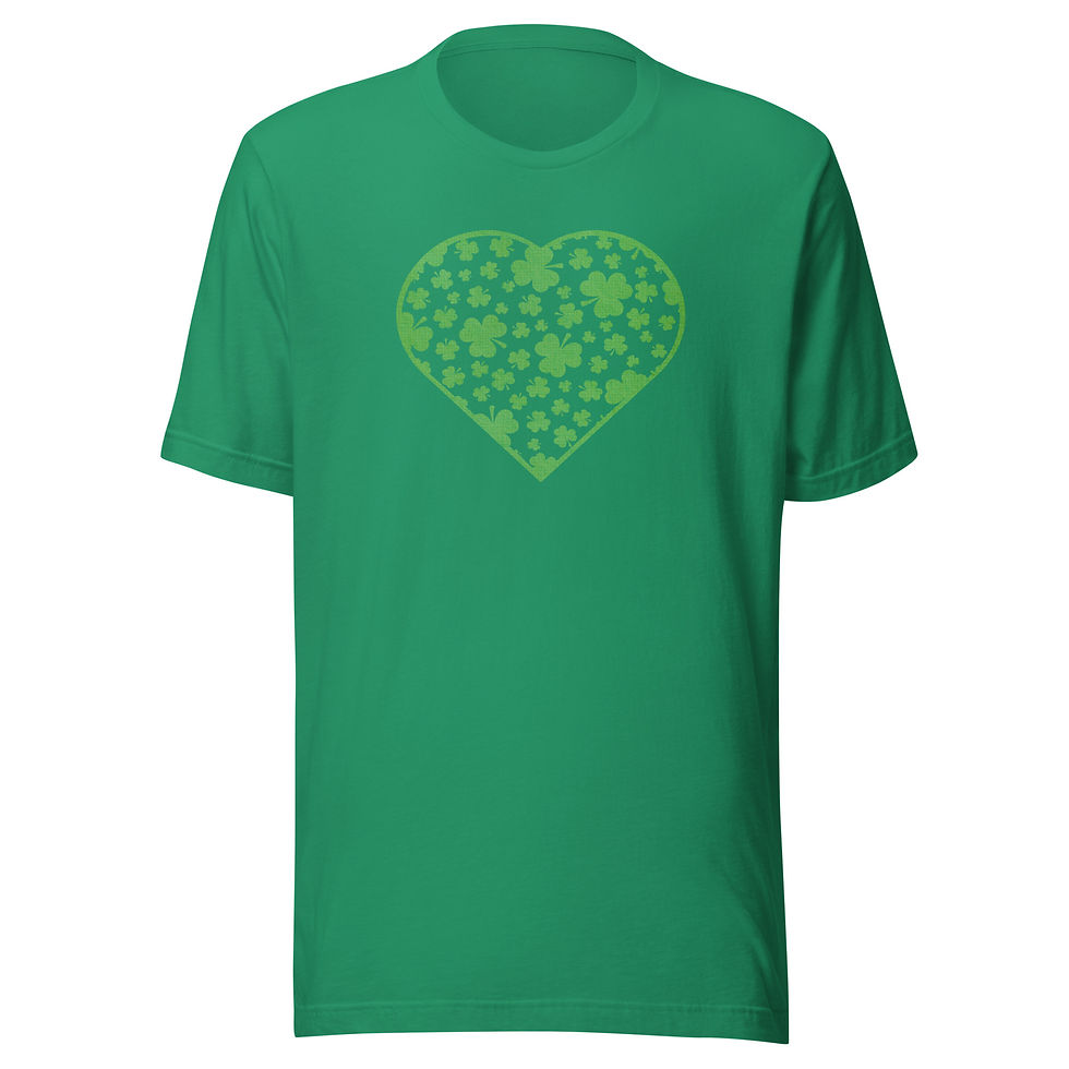 Thumbnail: Luck Of The Irish Shamrock Unisex T-Shirt