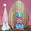 Thumbnail: 3 Layer Easter Egg Bunny Basket Tag/Ornament
