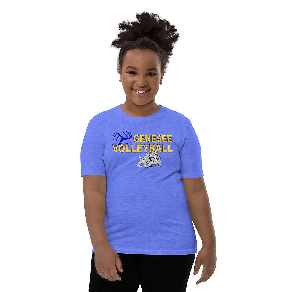Thumbnail: 09-07-248 Bulldog Sports Youth Short Sleeve T-Shirt Volleyball