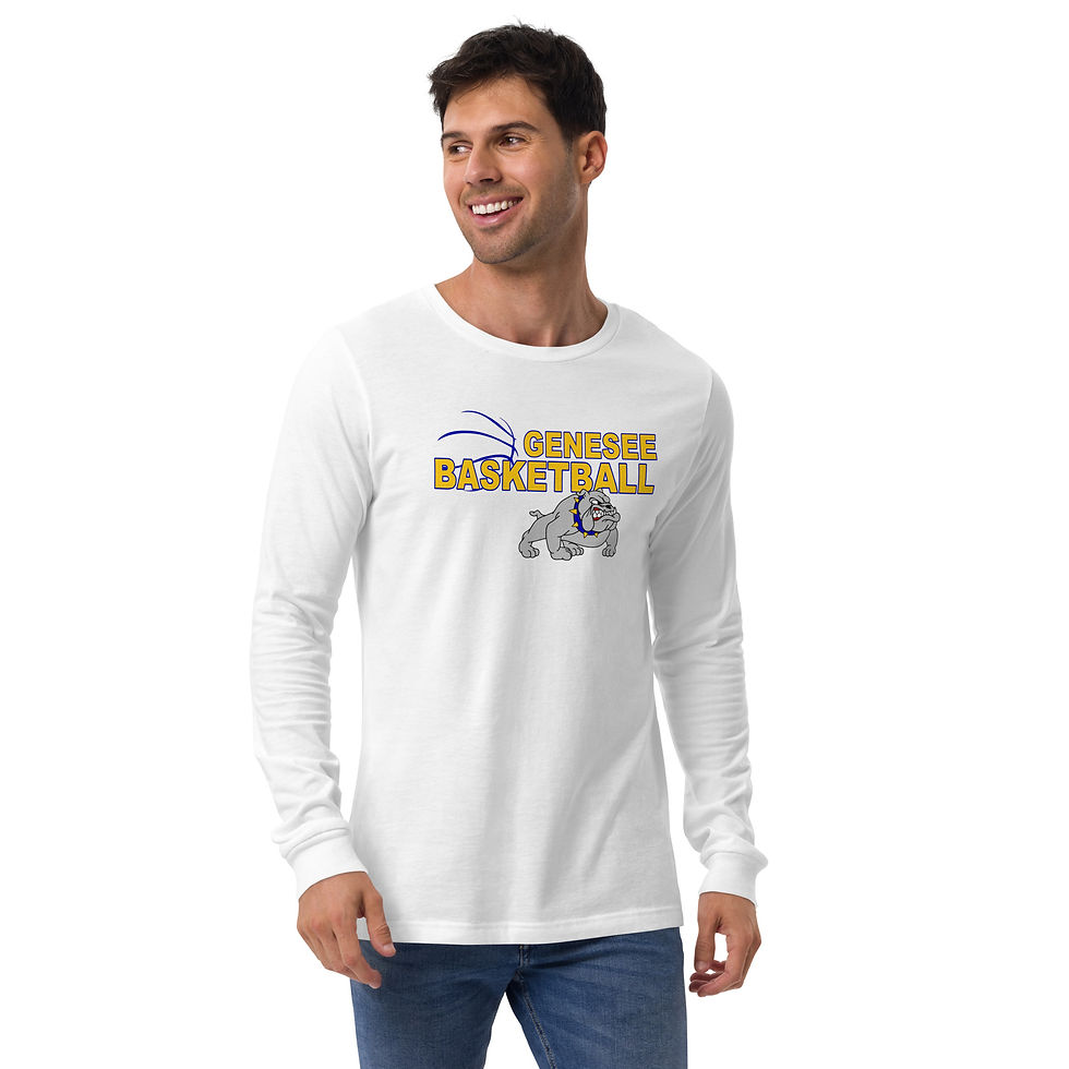 Thumbnail: 06-07-140 Bulldog Sports Unisex Long Sleeve Tee Basketball