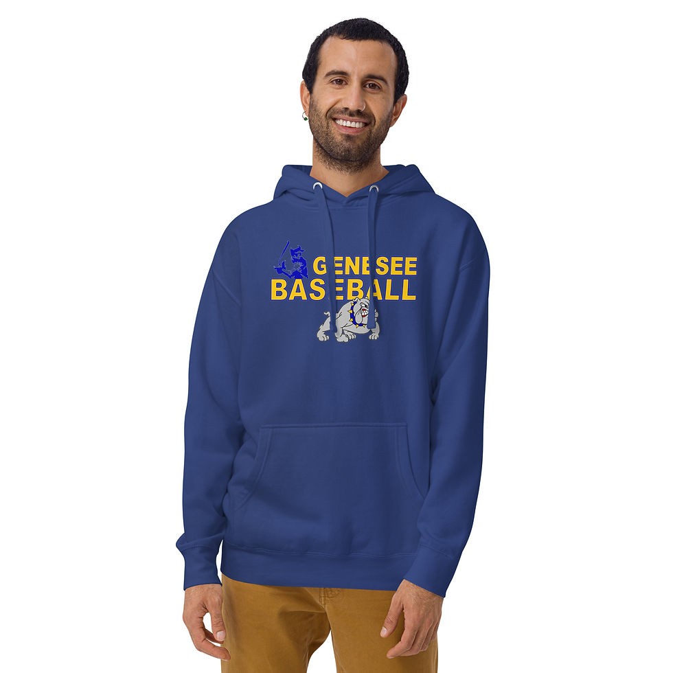 Thumbnail: 07-07-215 Bulldog Sports Unisex Hoodie Baseball