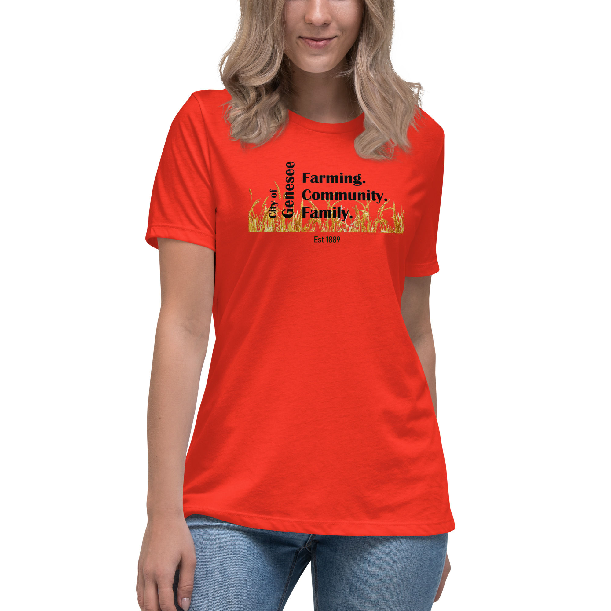 05-03-108 City of Genesee Women's Relaxed T-Shirt