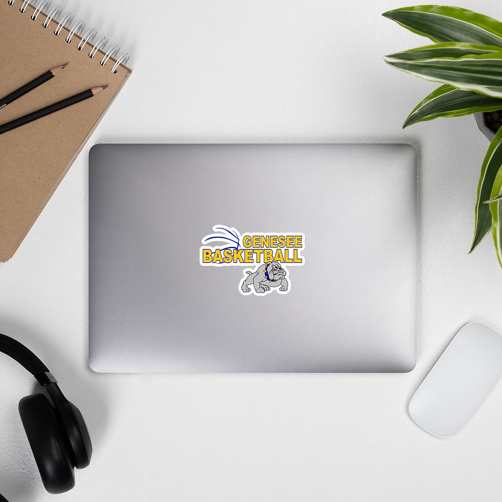 Thumbnail: 00-07-142 Bulldog Sports Kiss-cut Sticker Basketball