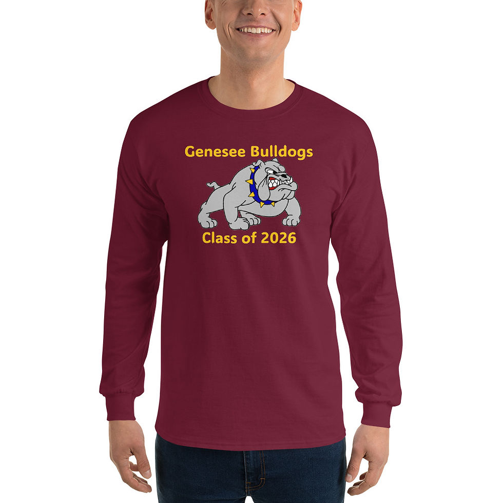 Thumbnail: 13-06-152 Bulldog Classes Men’s Long Sleeve Shirt Class of 2026