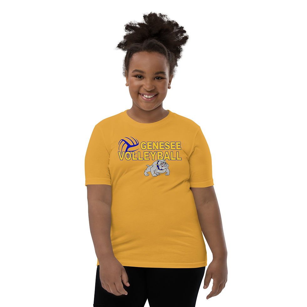 Thumbnail: 09-07-248 Bulldog Sports Youth Short Sleeve T-Shirt Volleyball