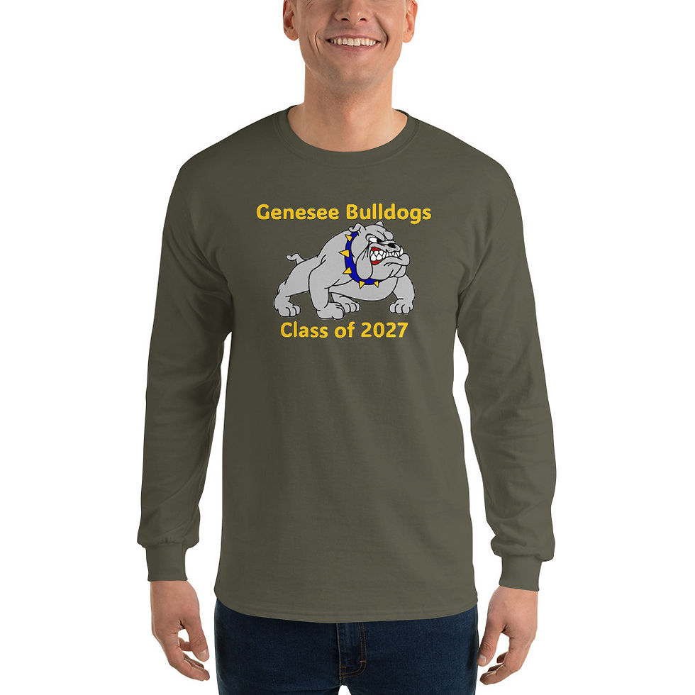 Thumbnail: 13-06-153 Bulldog Classes Men’s Long Sleeve Shirt Class of 2027