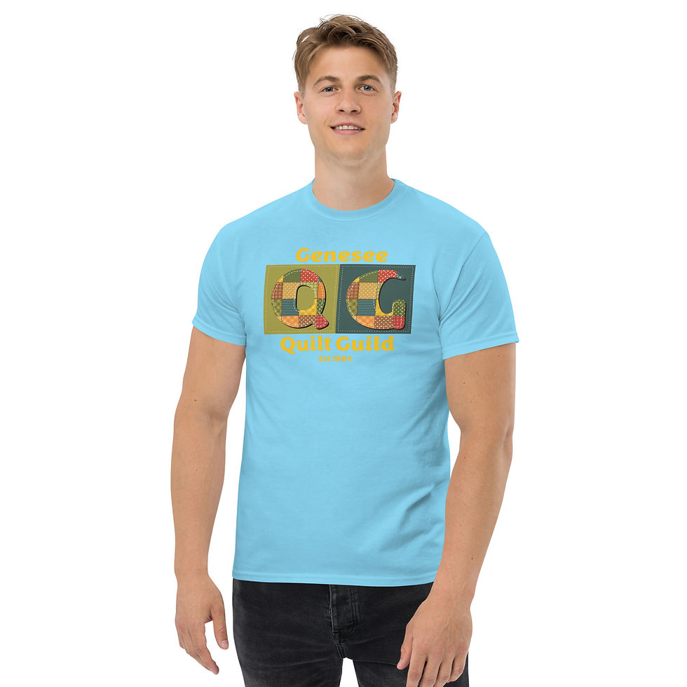 Thumbnail: 04-02-046 Quilt Guild Men's classic tee