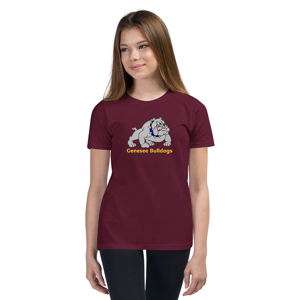 Thumbnail: 09-05-113 Bulldogs Youth Short Sleeve T-Shirt