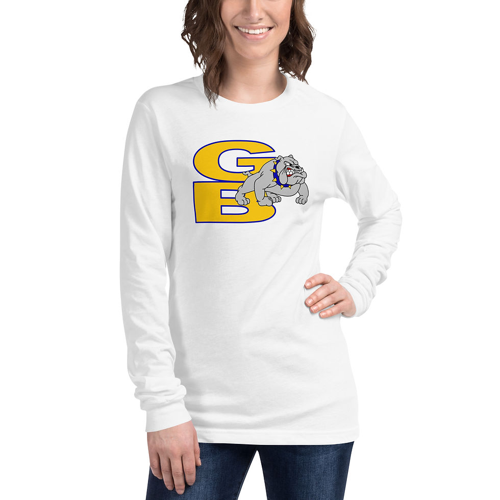 Thumbnail: 06-05-199 Bulldogs Unisex Long Sleeve Tee GB