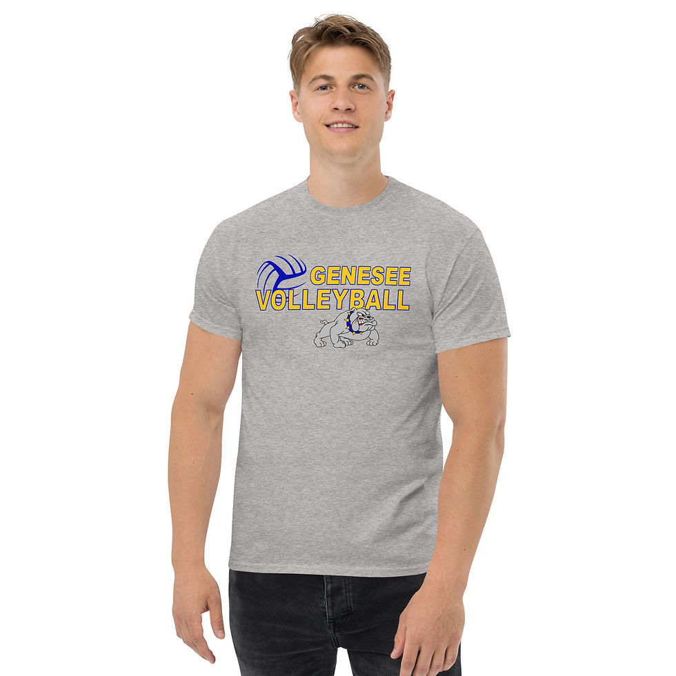 Thumbnail: 04-07-239 Bulldog Sports Men's Classic Tee Volleyball