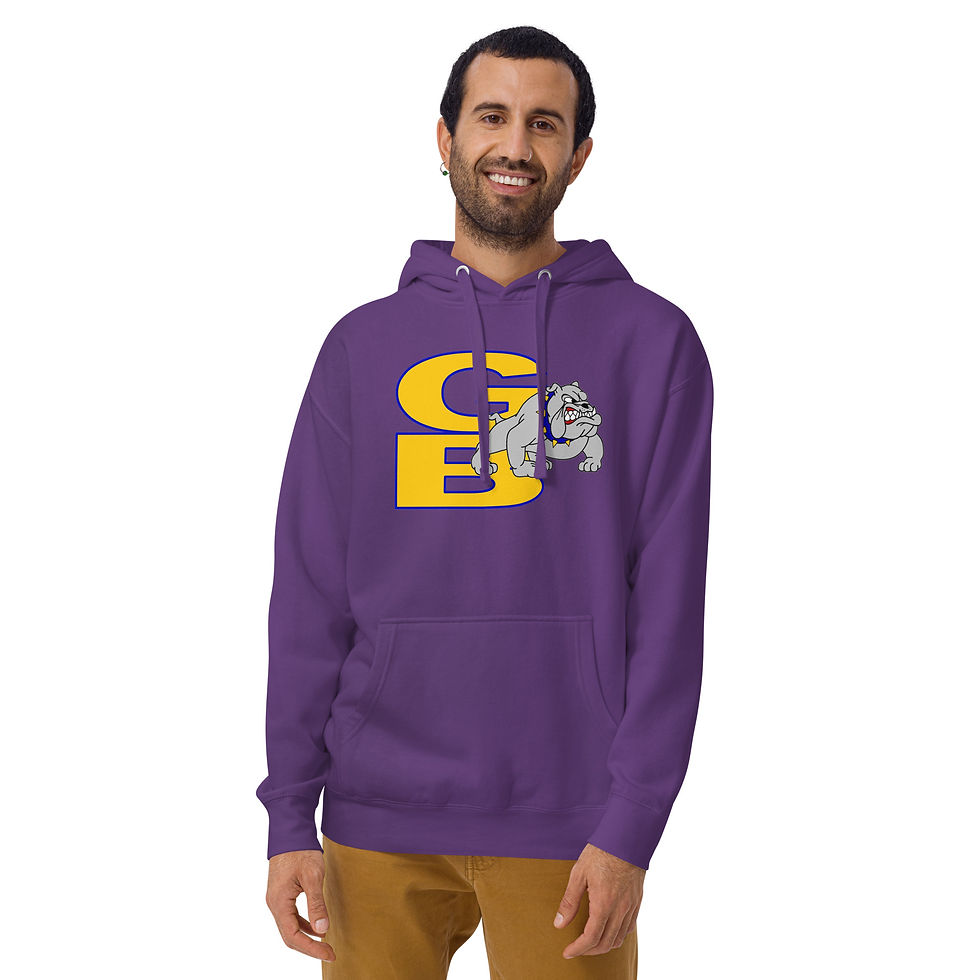 Thumbnail: 07-05-200 Bulldogs Unisex Hoodie GB
