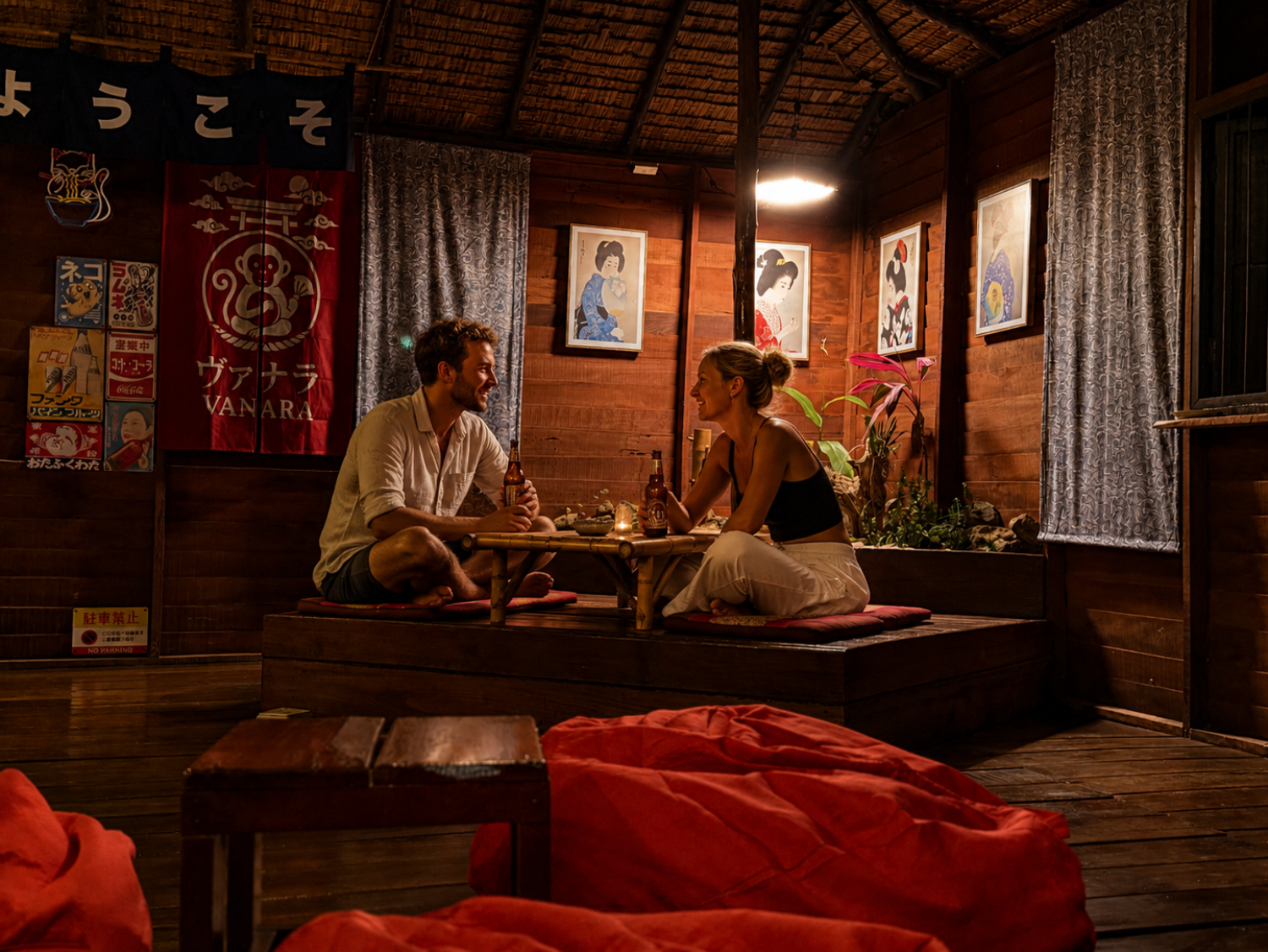 Shared space at Vanara Eco Resort