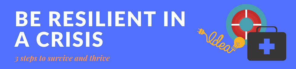 Website Header BE RESILIENT IN A CRISIS.