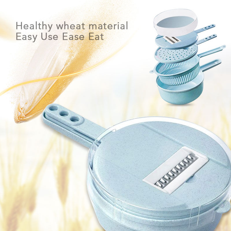 Thumbnail: Vegetable Chopper Multifunctional Grater Cutter Kitchen Accessories Manual Fruit