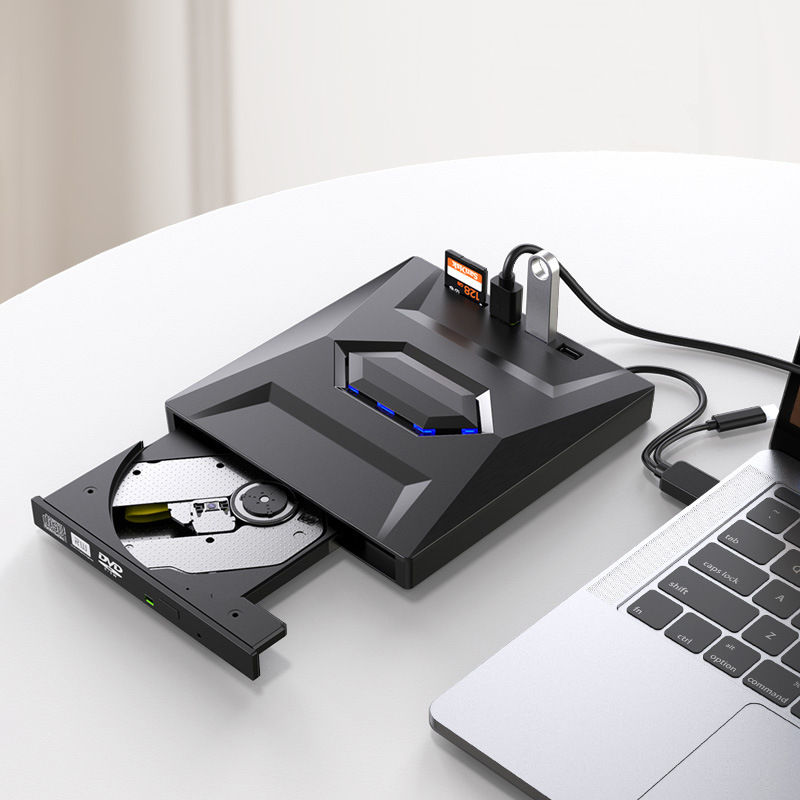 Miniatura: 5-in-1 USB 3.0 Type-C External DVD Drive for Laptops