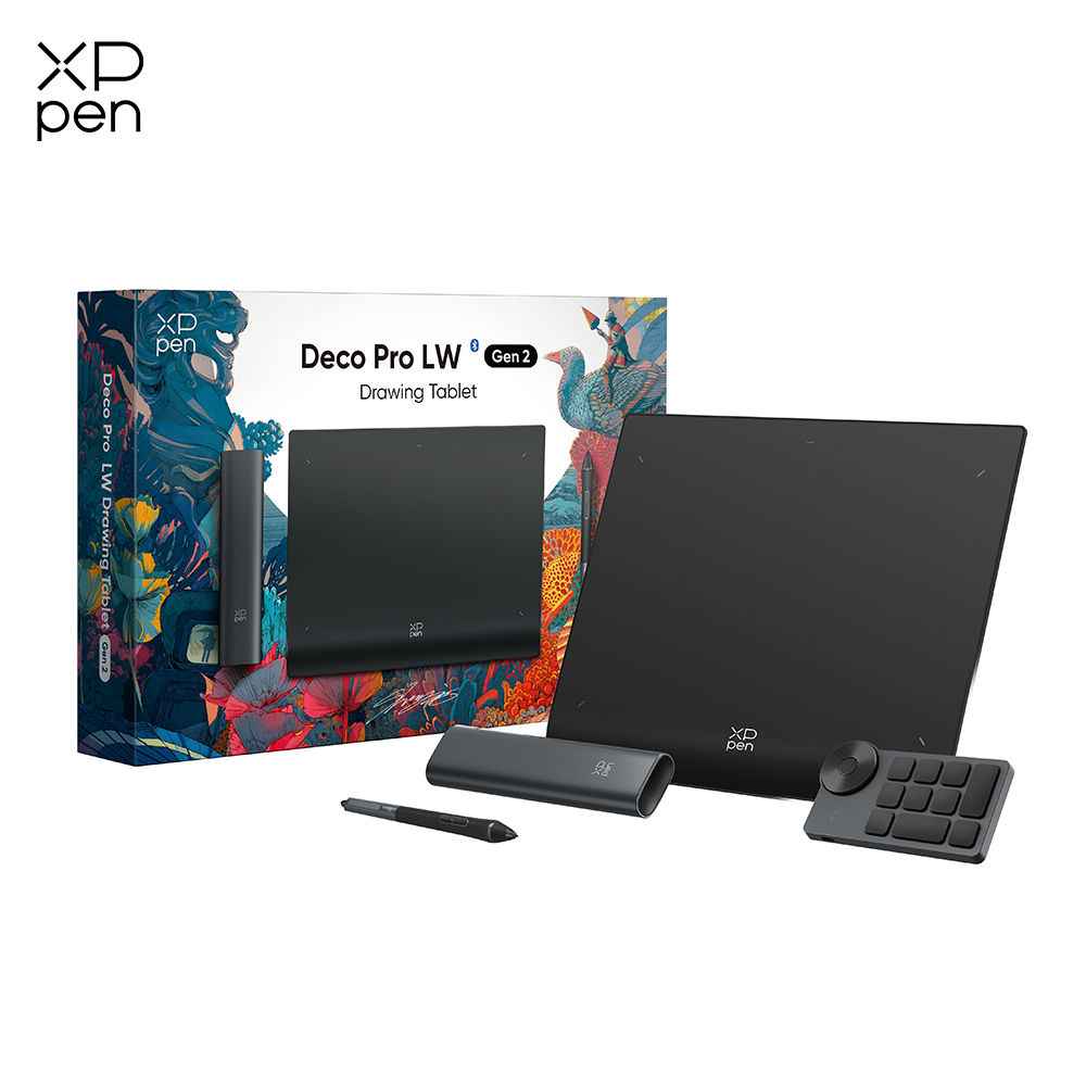 XPPen Deco Pro (Gen 2) Graphics Tablet World First 16K Pressure Levels X3 Pro St