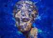 Drops blue Kline