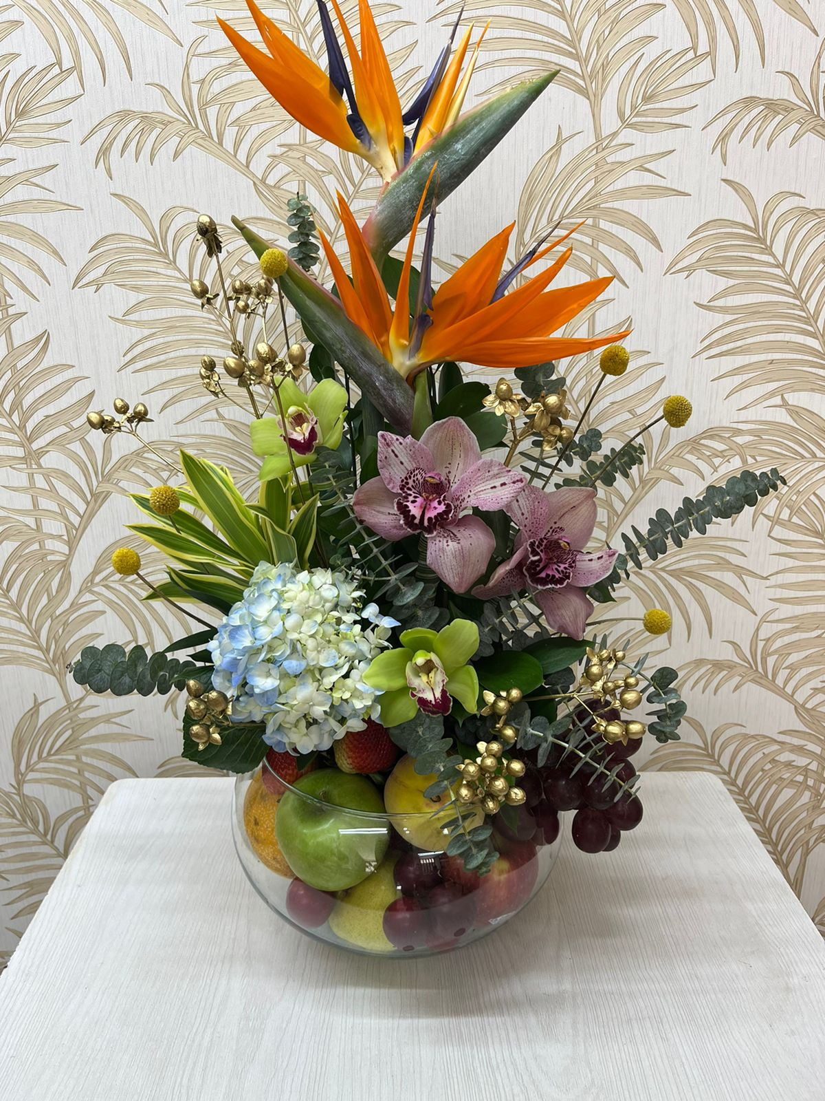 J080-Frutero en pecera mediana