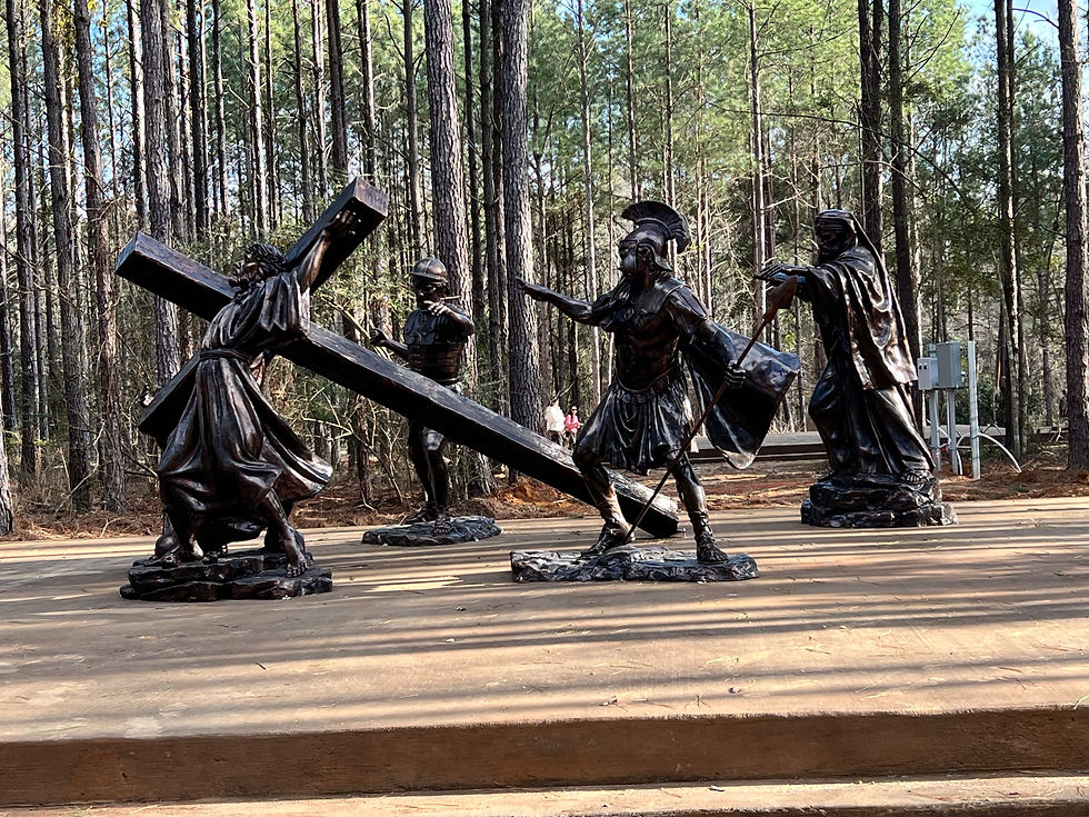Part of "The Way of the Cross Garden"