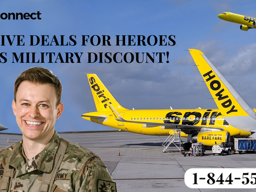 Spirit airlines military descount