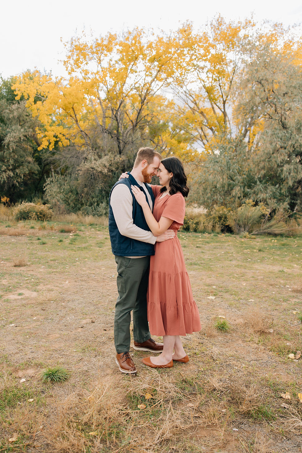 Capturing Love in the Clouds: A Fall Engagement Session in Southern Utah