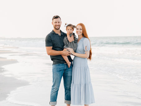 Family Photos on the Beach | Sanderson Family