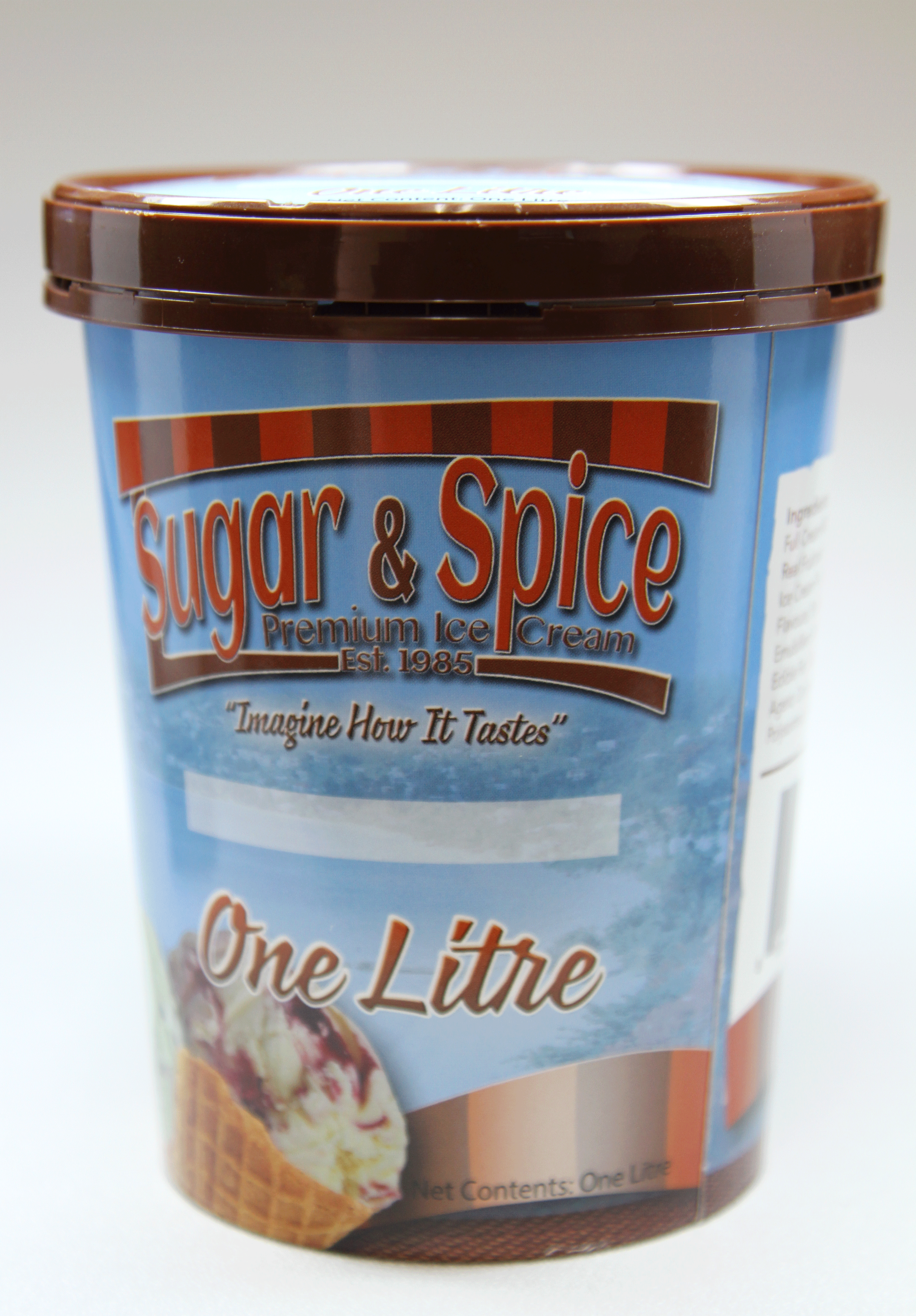 Litre Ice Cream tub