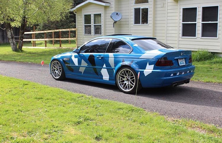 bmw urban camo wrap