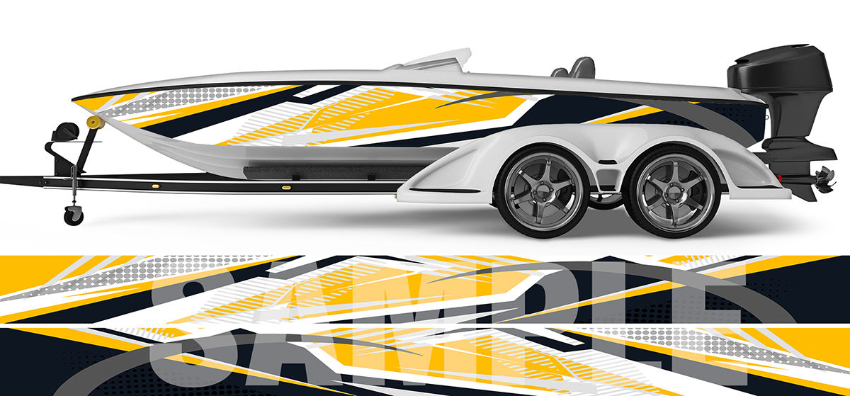 Boat Wrap 013 2FT x 25FT Set of 2