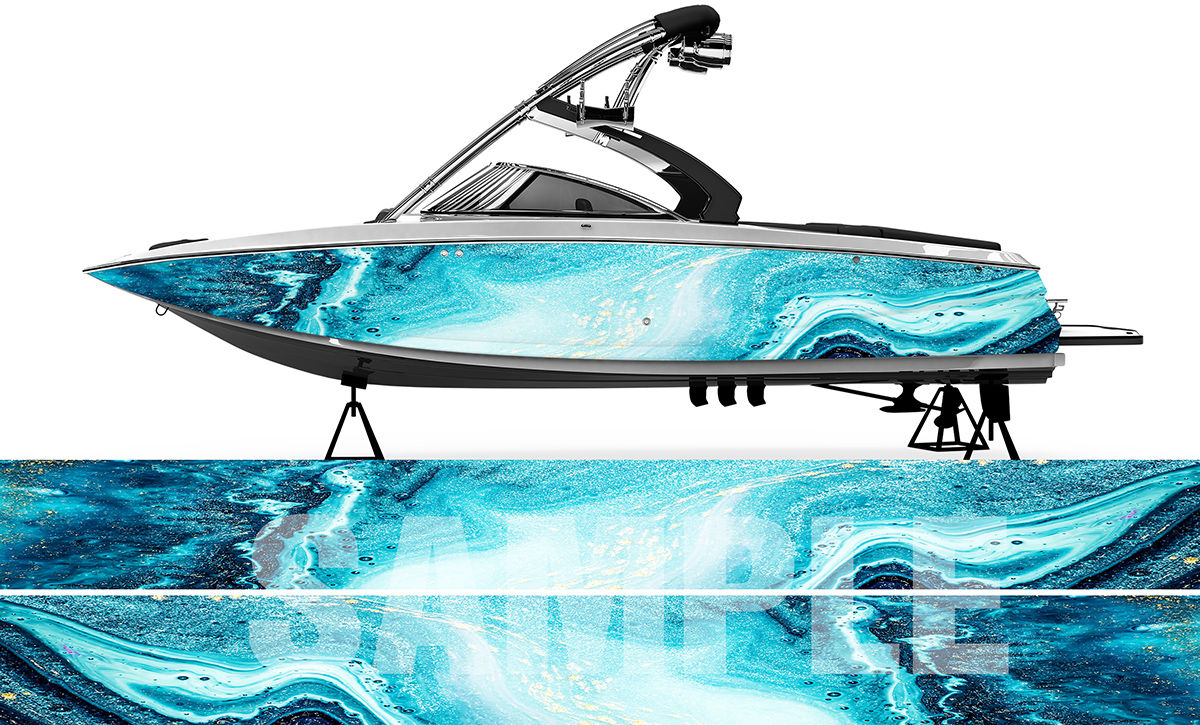 Boat Wrap 024 3FT x 30FT Set of 2