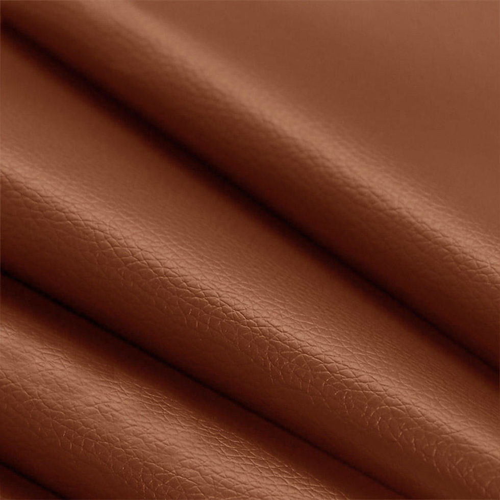 Miniatura: Adesivo Revestimento em Couro Sintético Marrom Claro 50x137cm