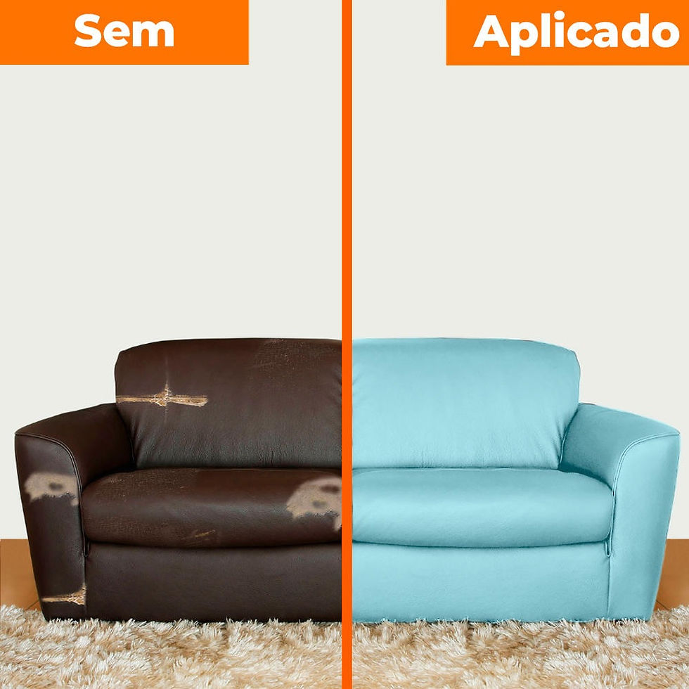 Miniatura: Adesivo Revestimento em Couro Sintético Azul Ceu 50x137cm