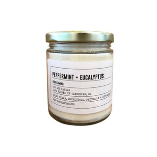 PEPPERMINT + EUCALYPTUS CANDLE