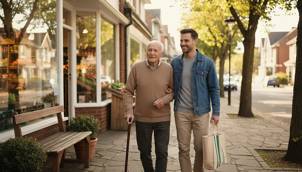 Running Errands with a Caregiver: Making Everyday Tasks Easier
