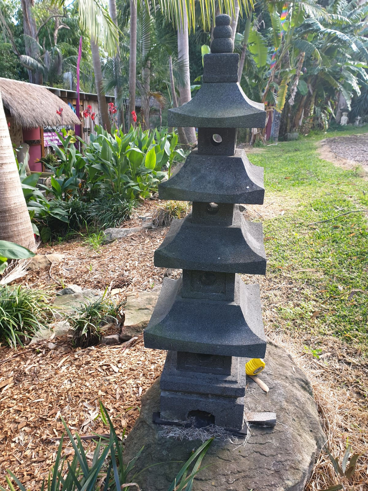 4 TierPagoda Volcanic Rock