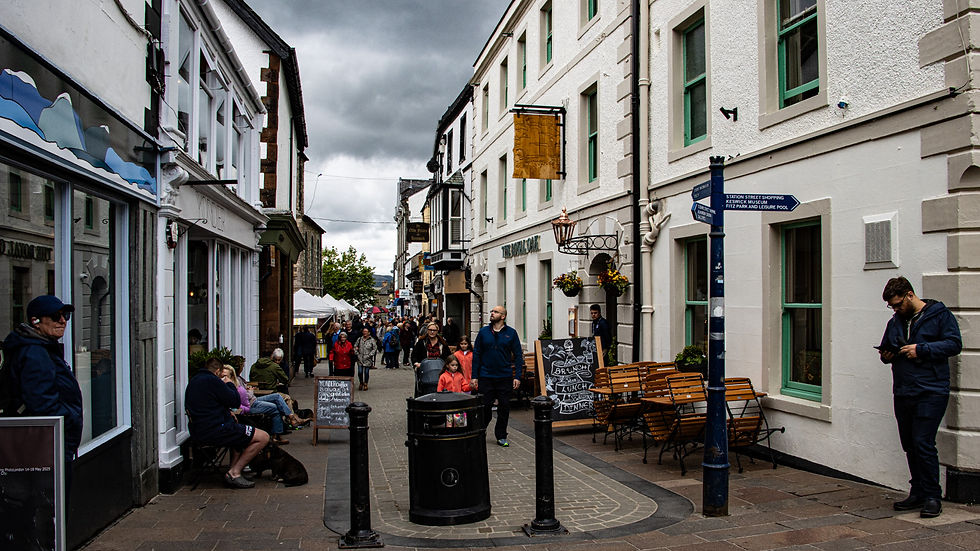KESWICK STREET SCENE 3 by Michael Allen