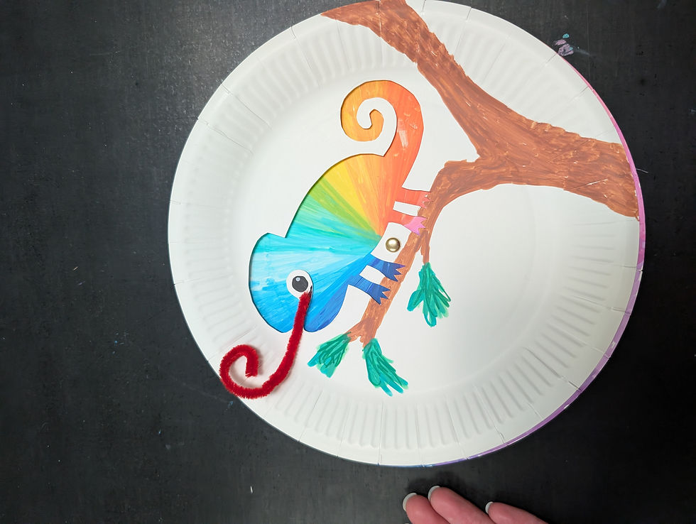 Colour changing Chameleon