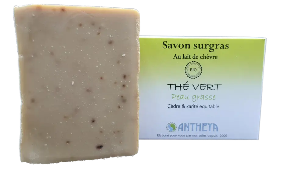Goat milk green tea and clay soap - oily skin