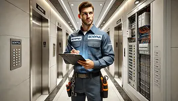 אב הבית מגיע לביקורת וטיפול ליקויים בבית המשותף