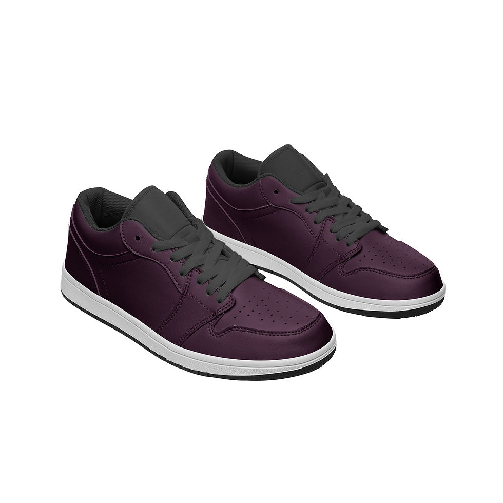 Miniatura: Zapato purpura morado para caballero moda casual