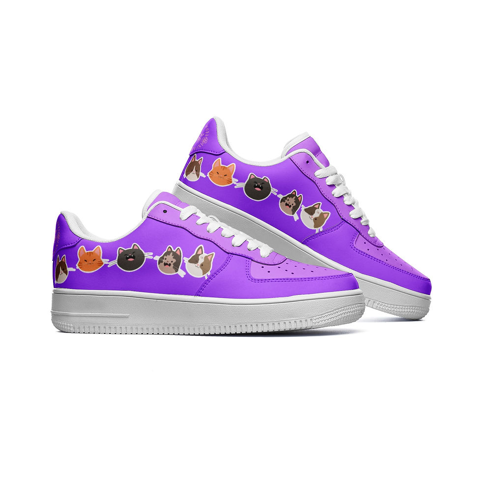 Miniatura: Unisex Low Top Leather Sneakers