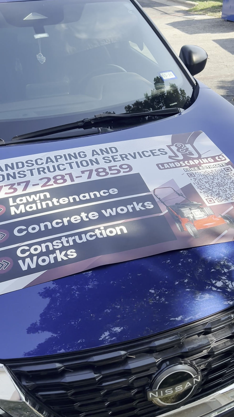 Miniatura: Imanes para carro con tarjetas de presentacion para negocios | Diseño incluido