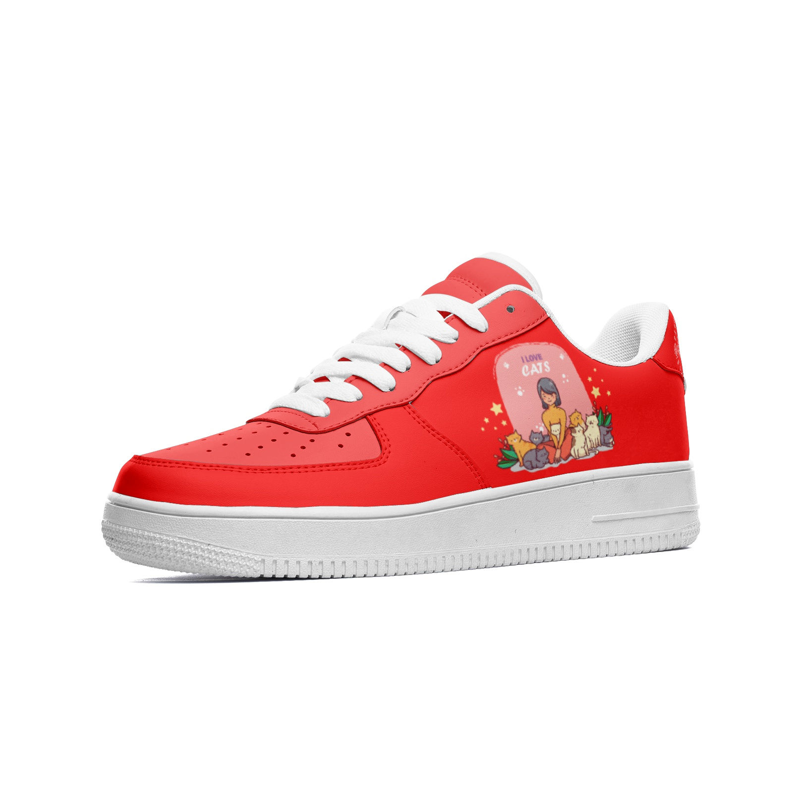 Unisex Low Top Leather Sneakers
