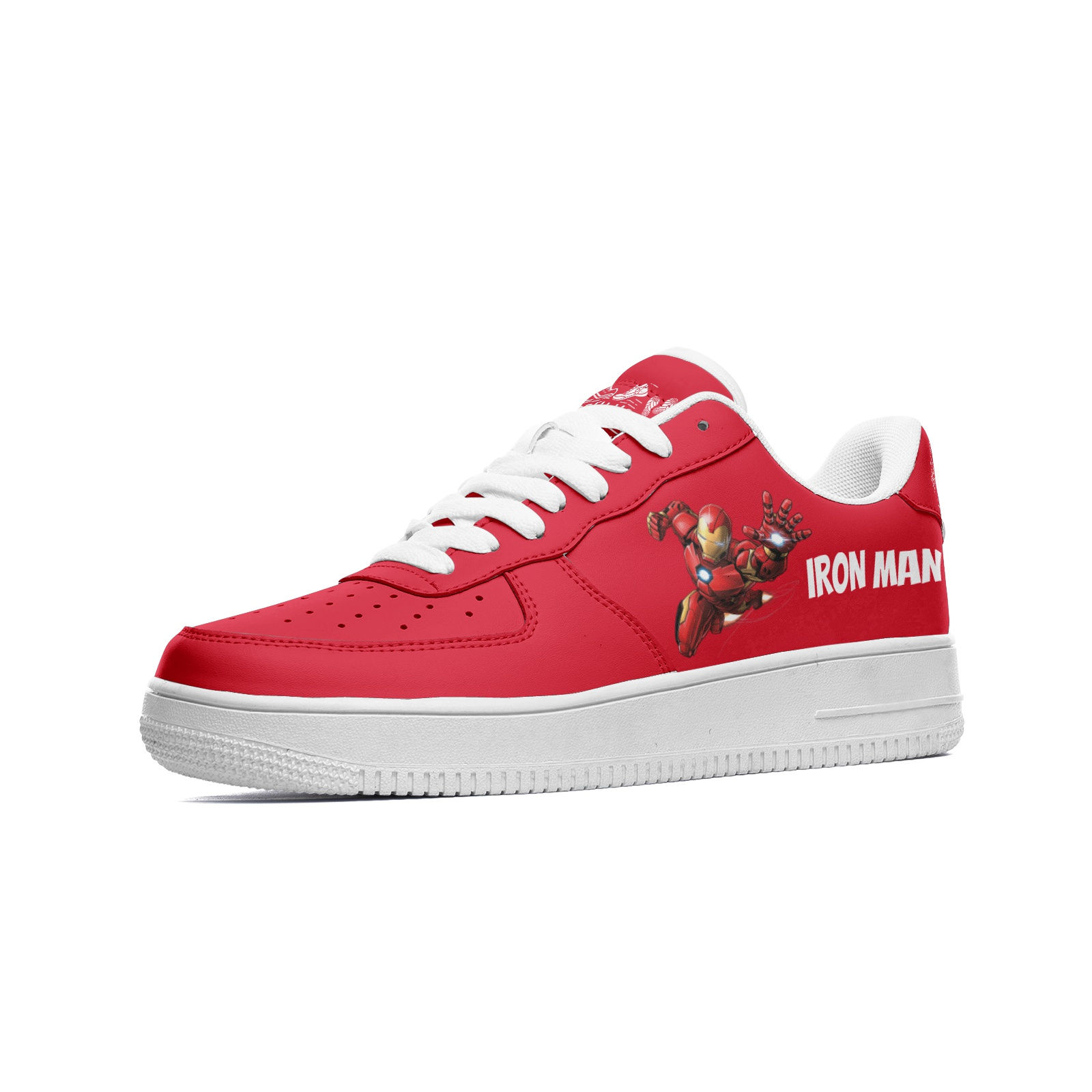 zapato rojo super heroes hombre de acero pasosbell moda