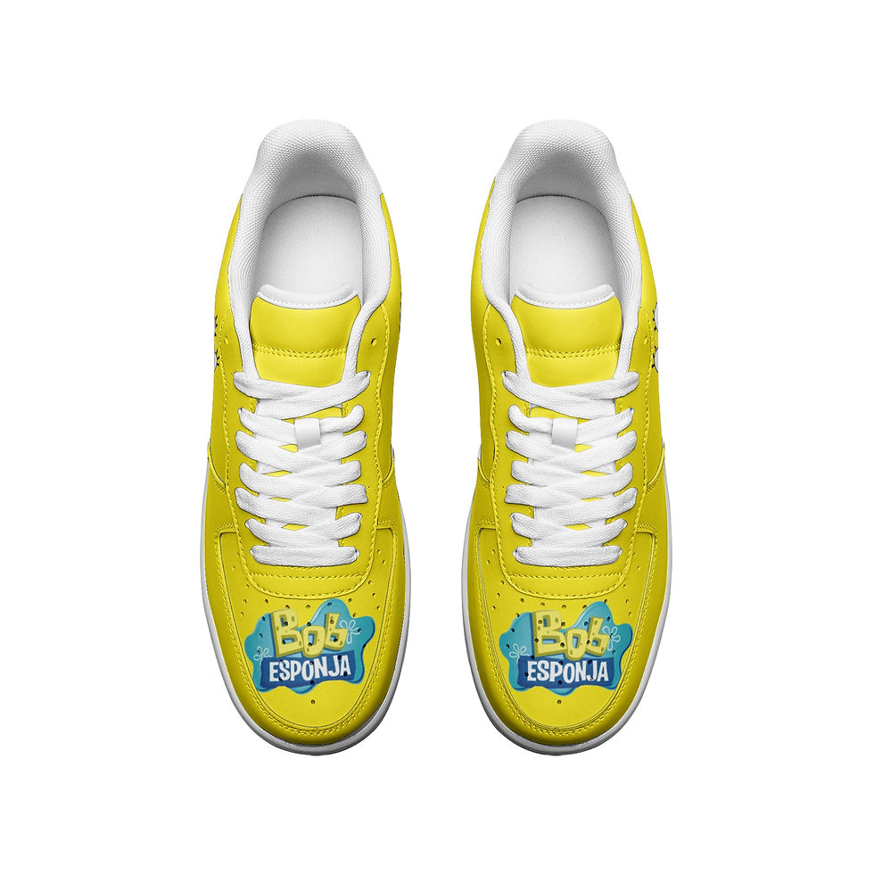 Miniatura: Zapato deportivo para dama color amarillo | moda fitnes