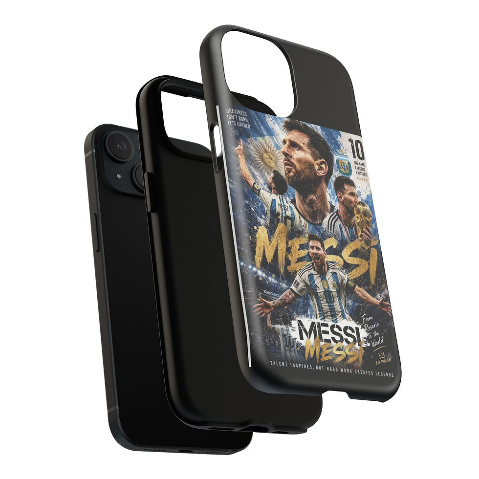 Miniatura: Magnetic Tough Phone Case — Argentina Soccer Star Collage