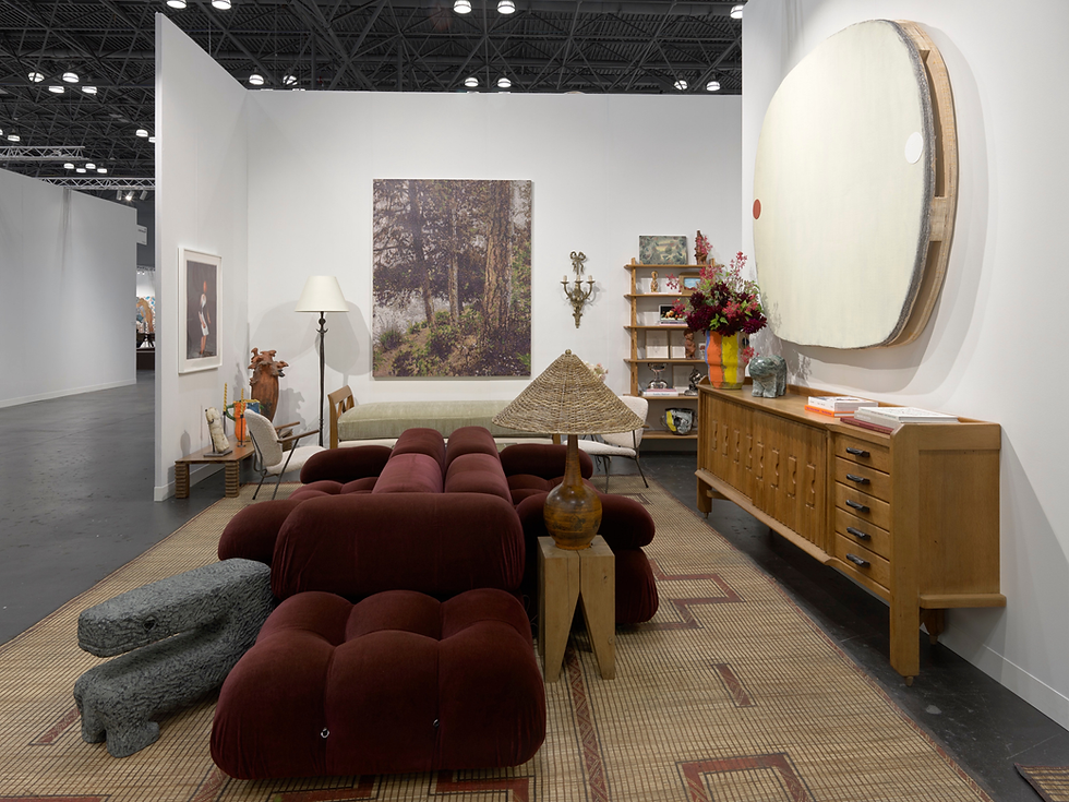 Installation view of The Armory Show, Nino Mier Gallery - Courtesy Nino Mier Gallery