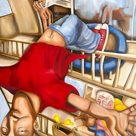 Exploring the Journey and Interconnectedness of Contemporary Artist Leah de Oliveira– A Reflection of Humor, Tradition, and Digital Overload