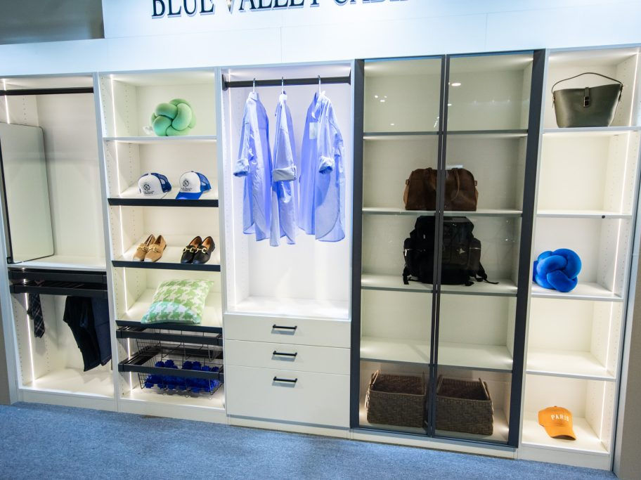Blue Valley White Closet – installed view 3